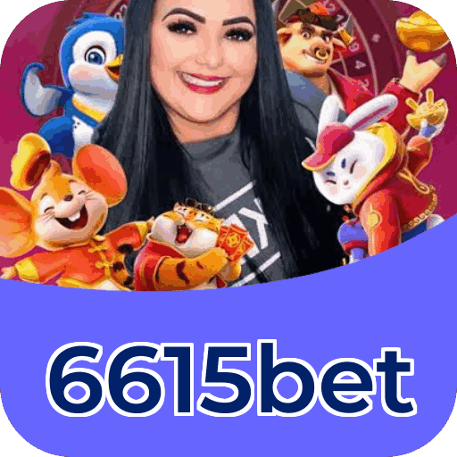 Interface do aplicativo 6615bet mostrando jogos disponíveis no iOS e Android